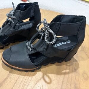 Sorel Joanie Lace Wedge Sandal
